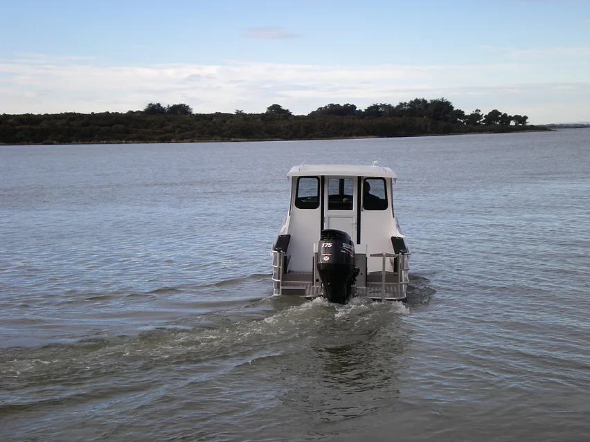 Image Boats New Zealand Elite Hard Top boat on water