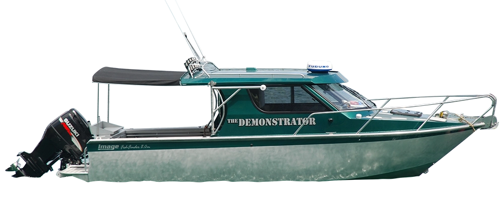 Image Boats NZ Demonstrator 8.0 Fishfinder