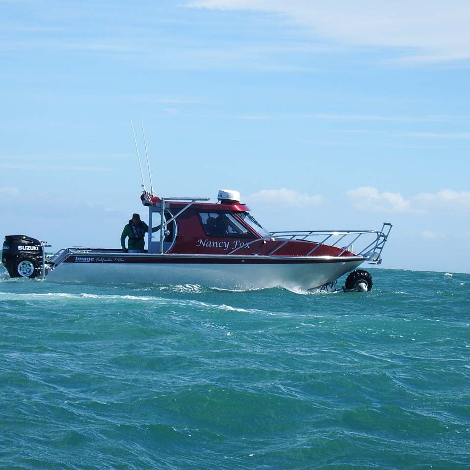 Image Boats NZ Amphibious boat in ocean