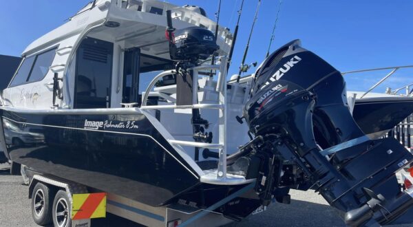 Image Boats NZ 8.5m Fishmaster Gratitude ready to travel